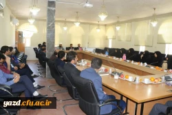 برگزاری مراسم تودیع و معارفه مسئول حراست دانشگاه فرهنگیان یزد
 3