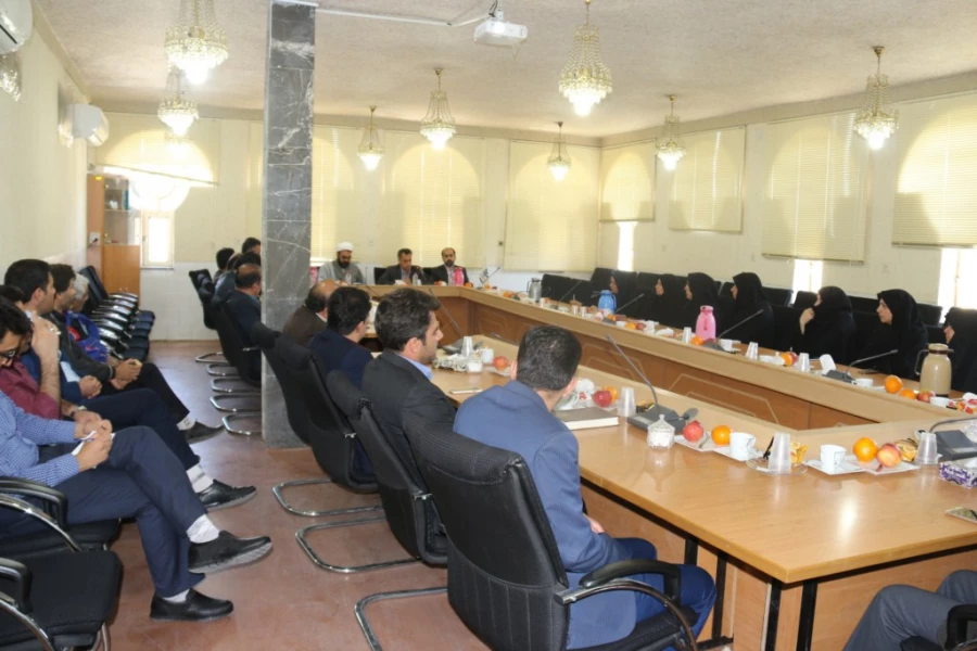 برگزاری مراسم تودیع و معارفه مسئول حراست دانشگاه فرهنگیان یزد
 3