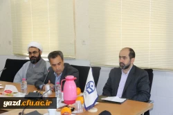 برگزاری مراسم تودیع و معارفه مسئول حراست دانشگاه فرهنگیان یزد
 4