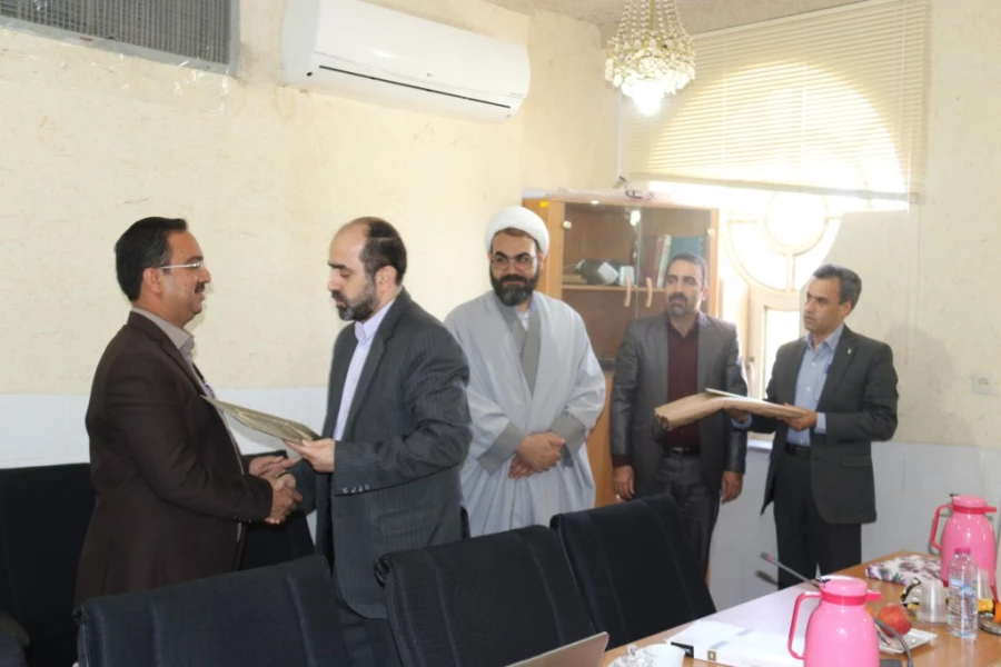 برگزاری مراسم تودیع و معارفه مسئول حراست دانشگاه فرهنگیان یزد
 14