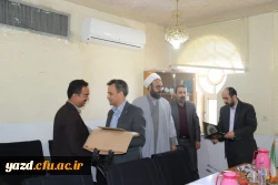 برگزاری مراسم تودیع و معارفه مسئول حراست دانشگاه فرهنگیان یزد
 15