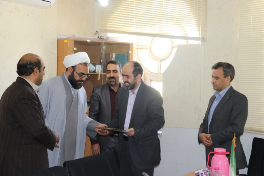 برگزاری مراسم تودیع و معارفه مسئول حراست دانشگاه فرهنگیان یزد
 16