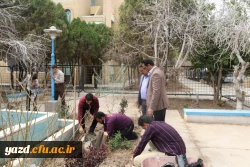 برگزاری مراسم روز درختکاری در دانشگاه فرهنگیان یزد
 3