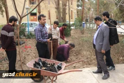 برگزاری مراسم روز درختکاری در دانشگاه فرهنگیان یزد
 5