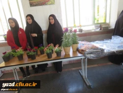 برپایی بازارچه خیریه در پردیس فاطمه الزهرا (س) یزد
 2