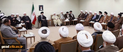 رهبر معظم انقلاب اسلامی در دیدار رئیس و اعضای مجلس خبرگان رهبری:
لزوم بسیج حداکثری همه نیروها در مقابل تهاجم حداکثری دشمنان ایران