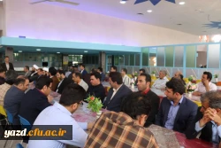 نشست صمیمانه پایان سال مدیر امور پردیس های استان با همکاران دانشگاه فرهنگیان یزد در آستانه عید باستانی نوروز 
 8