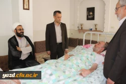 دیدار مسئولین دانشگاه فرهنگیان یزد از همکاران پیشکسوت در آستانه سال جدید
 4