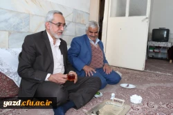دیدار مسئولین دانشگاه فرهنگیان یزد از همکاران پیشکسوت در آستانه سال جدید
 7