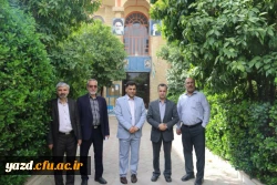بازدید معاون فرهنگی اجتماعی دانشگاه فرهنگیان از دانشگاه فرهنگیان استان یزد 2