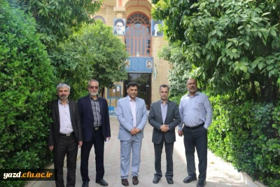 بازدید معاون فرهنگی اجتماعی دانشگاه فرهنگیان از دانشگاه فرهنگیان استان یزد