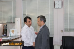 در اولین روز کاری سال جدید انجام شد:

دیدار مدیر استانی دانشگاه فرهنگیان یزد با کارکنان واحدهای مختلف پردیس شهیدان پاک نژاد 
 5