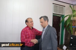 در اولین روز کاری سال جدید انجام شد:

دیدار مدیر استانی دانشگاه فرهنگیان یزد با کارکنان واحدهای مختلف پردیس شهیدان پاک نژاد 
 9