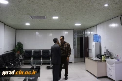 در اولین روز کاری سال جدید انجام شد:

دیدار مدیر استانی دانشگاه فرهنگیان یزد با کارکنان واحدهای مختلف پردیس شهیدان پاک نژاد 
 12