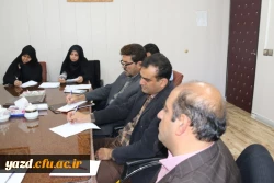 برگزاری نشست مدیر استانی دانشگاه فرهنگیان یزد با کارمندان حوزه معاونت آموزشی، پژوهشی و فرهنگی پردیس شهیدان پاک نژاد در اولین روز کاری سال جدید
 5