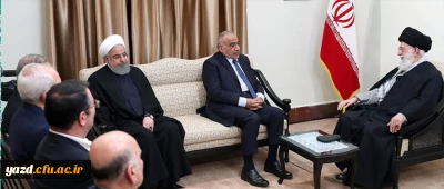 رهبر معظم انقلاب اسلامی در دیدار نخست وزیر عراق:
کاری کنید که نظامیان امریکایی هرچه زودتر از عراق خارج شوند