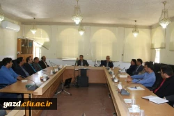 نشست مدیر استانی دانشگاه فرهنگیان یزد با کارمندان حوزه معاونت دانشجویی و توسعه منابع پردیس شهیدان پاک نژاد 
 2