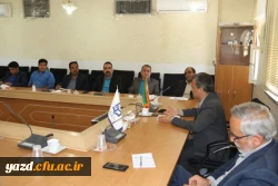 نشست مدیر استانی دانشگاه فرهنگیان یزد با کارمندان حوزه معاونت دانشجویی و توسعه منابع پردیس شهیدان پاک نژاد 
 5