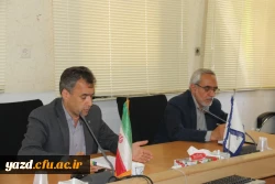نشست مدیر استانی دانشگاه فرهنگیان یزد با کارمندان حوزه معاونت دانشجویی و توسعه منابع پردیس شهیدان پاک نژاد 
 8