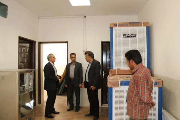 گزارش تصویری از بازدید آقای فراهانی معاون مدیرکل اعتبارات، تعهدات و درآمدها و آقای مجیدی رئیس اداره حقوقی، قراردادها و املاک سازمان مرکزی از دانشگاه فرهنگیان یزد 7