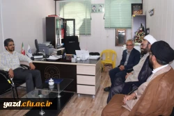 در دیدار با جانبازان دانشگاه فرهنگیان یزد مطرح شد: 

شهدا، جانبازان و ایثارگران انسان های بصیر و موقعیت شناس هستند. 6