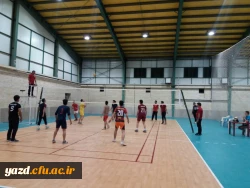 گزارش برگزاری کارگاه آموزشی قوانین و مقررات والیبال و برگزاری  مسابقات والیبال در یردیس شهیدان پاک نژاد یزد - فروردین 98
 6