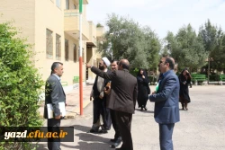 بازدید معاون طرح و برنامه و توسعه منابع دانشگاه فرهنگیان از پردیس فاطمه الزهرا (س) یزد
 5
