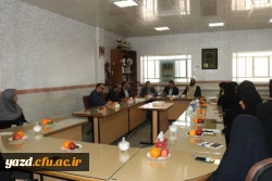 بازدید معاون طرح و برنامه و توسعه منابع دانشگاه فرهنگیان از پردیس فاطمه الزهرا (س) یزد
 7