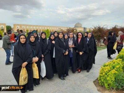 اردوی یک روزه آموزشی و سیاحتی شهر تاریخی اصفهان ویژه دانشجو معلمان فاطمه الزهرا (س)برگزار شد.