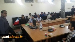 به همت کانون هلال احمر دانشگاه فرهنگیان یزد برگزار شد:

آغاز دوره کمک های اولیه  در پردیس شهیدان پاک نژاد یزد
 2