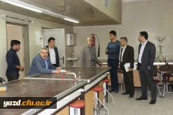 بازدید مسئولین طرح، برنامه و بودجه دانشگاه فرهنگیان از پردیس های استان یزد
 4