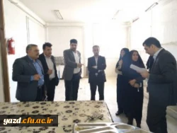 بازدید مسئولین طرح، برنامه و بودجه دانشگاه فرهنگیان از پردیس های استان یزد
 11