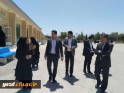 بازدید مسئولین طرح، برنامه و بودجه دانشگاه فرهنگیان از پردیس های استان یزد
 12