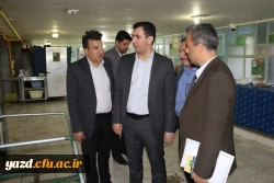 بازدید مسئولین طرح، برنامه و بودجه دانشگاه فرهنگیان از پردیس های استان یزد
 13