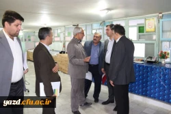 بازدید مسئولین طرح، برنامه و بودجه دانشگاه فرهنگیان از پردیس های استان یزد
 14