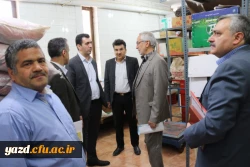 بازدید مسئولین طرح، برنامه و بودجه دانشگاه فرهنگیان از پردیس های استان یزد
 15