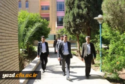 بازدید مسئولین طرح، برنامه و بودجه دانشگاه فرهنگیان از پردیس های استان یزد
 19