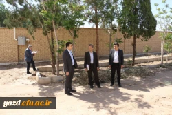 بازدید مسئولین طرح، برنامه و بودجه دانشگاه فرهنگیان از پردیس های استان یزد
 21