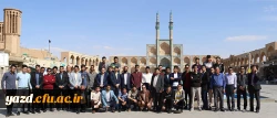 بازدید دانشجومعلمان شرکت در جشنواره کشوری فرهنکی از اماکن تاریخی و باستانی شهر جهانی یزد 2