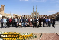 بازدید دانشجومعلمان شرکت در جشنواره کشوری فرهنکی از اماکن تاریخی و باستانی شهر جهانی یزد 3
