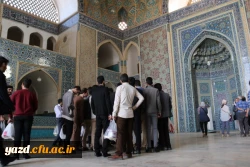 بازدید دانشجومعلمان شرکت در جشنواره کشوری فرهنکی از اماکن تاریخی و باستانی شهر جهانی یزد 7