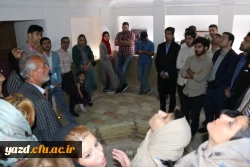 بازدید دانشجومعلمان شرکت در جشنواره کشوری فرهنکی از اماکن تاریخی و باستانی شهر جهانی یزد 12