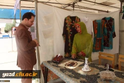 در حاشیه برگزاری مرحله کشوری جشنواره فرهنگی دانشجومعلمان صورت گرفت:

بازدید از نمایشگاه دستاوردها و تولیدات فرهنگی و اجتماعی پردیس های استانی یزد 5