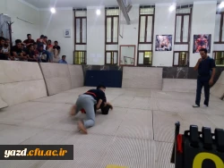 به مناسبت هفته سراهای دانشجویی برگزار شد:

مسابقات کشتی پهلوانی دانشجومعلمان پردیس شهیدان پاکنژاد یزد
 8