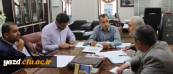 نشست مدیران گروه استان یزد با سرپرست پردیس های استانی
 2