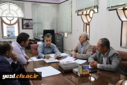 نشست مدیران گروه استان یزد با سرپرست پردیس های استانی
 3