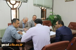 نشست مدیران گروه استان یزد با سرپرست پردیس های استانی
 4