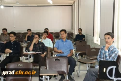 برگزاری کارگاه آموزشی نقد فیلم در پردیس شهیدان پاک نژاد یزد
 7