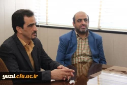 به مناسبت هفته اسناد ملی و میراث مکتوب صورت پذیرفت:

دیدار و گفتگوی مدیر استانی دانشگاه فرهنگیان یزد با مدیر مرکز اسناد و کتابخانه ملی استان
 4