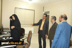 به مناسبت هفته اسناد ملی و میراث مکتوب صورت پذیرفت:

دیدار و گفتگوی مدیر استانی دانشگاه فرهنگیان یزد با مدیر مرکز اسناد و کتابخانه ملی استان
 10